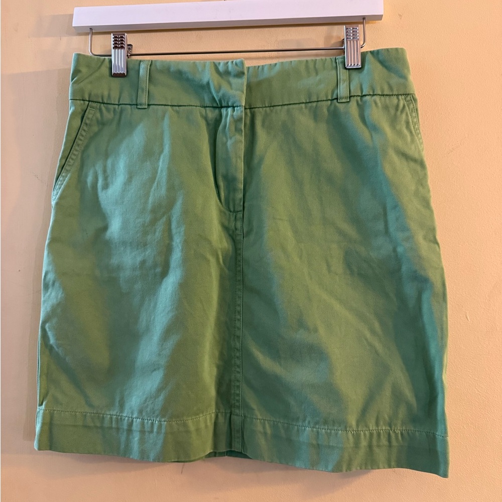 Vineyard Vines Green Mini Skirt